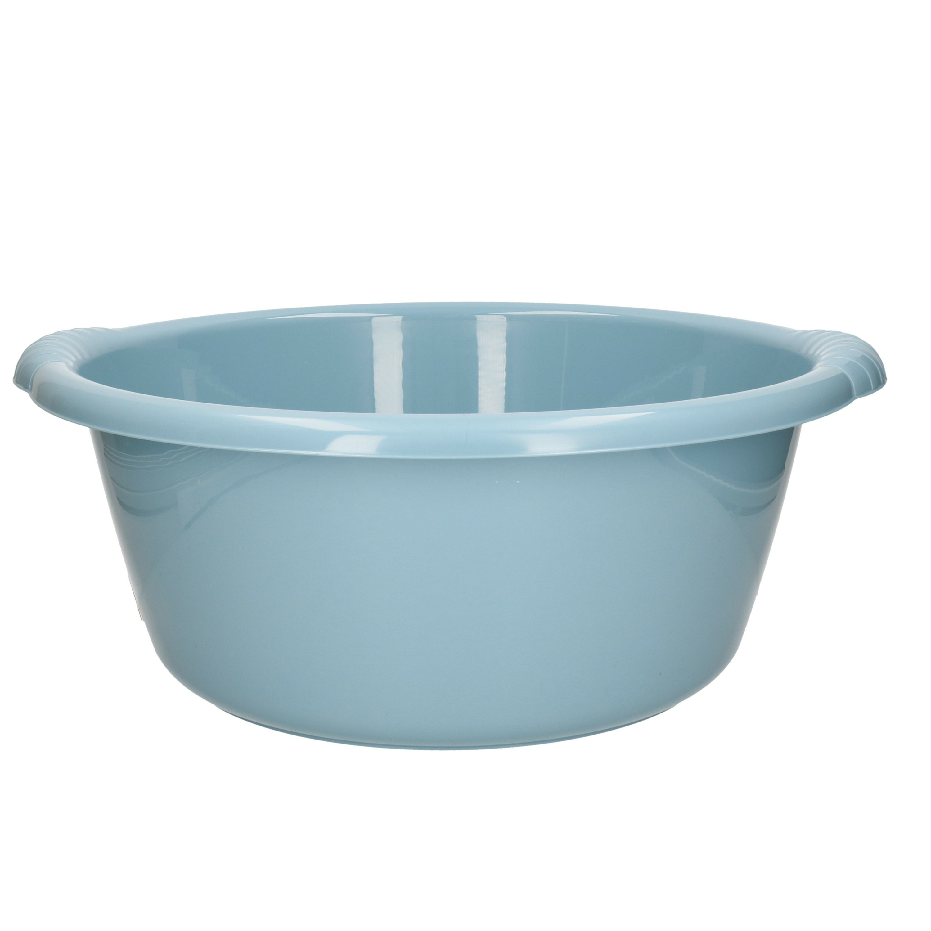 Afwasbak teil - 20 liter - licht blauw - kunststof - 50 x 47 x 19,5 cm -