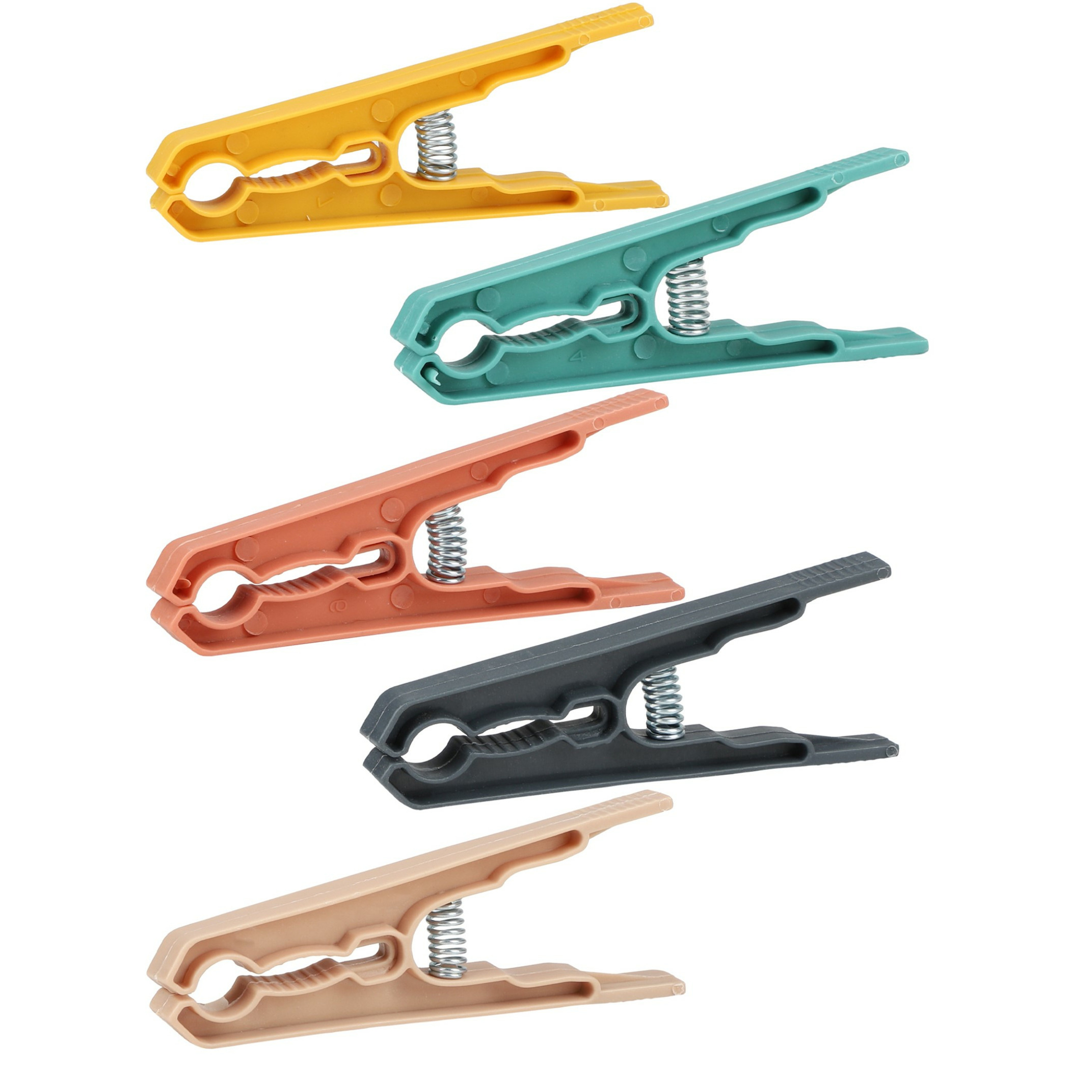 Urban Living Jumbo Grip wasknijpers -24x - kunststof - 9 cm -