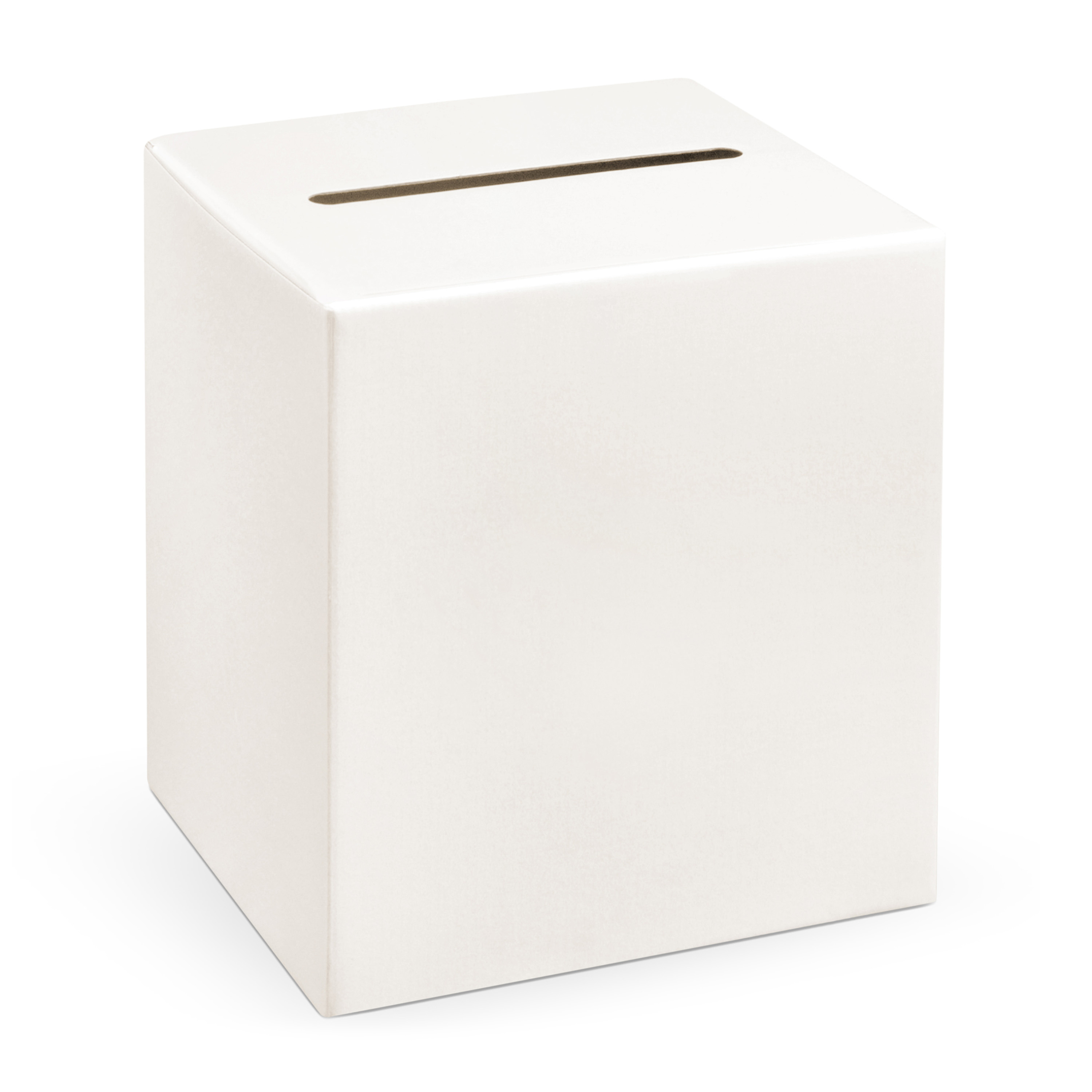Enveloppendoos Cream - Bruiloft - creme/wit - karton - 24 x 24 cm -