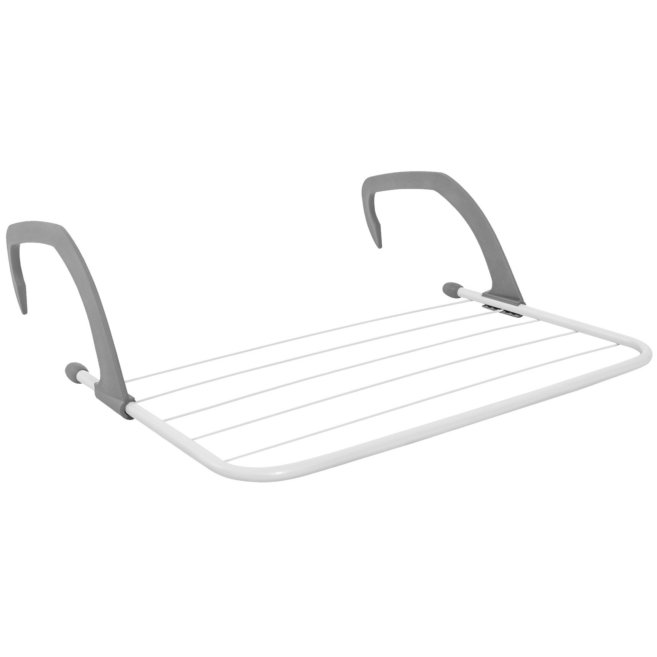 Inklapbaar klein wasgoedrekje/droogrek - 3 meter waslijn - Ophangbaar - 34 x 51 cm -