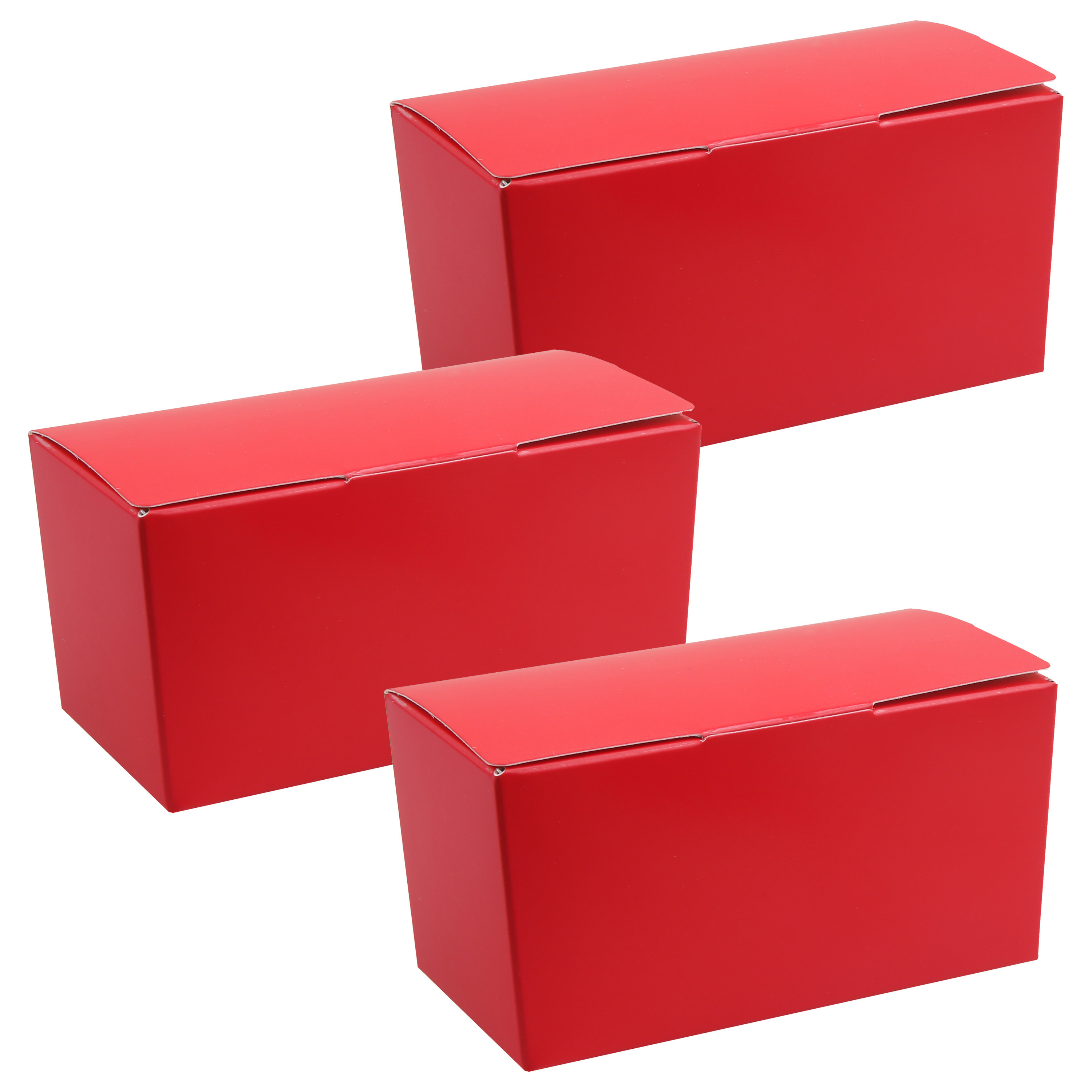 Cadeaudoosje/bonbondoosje - 11 x 5 cm - Bruiloft bedankje - 100x stuks - rood - 125 gram -
