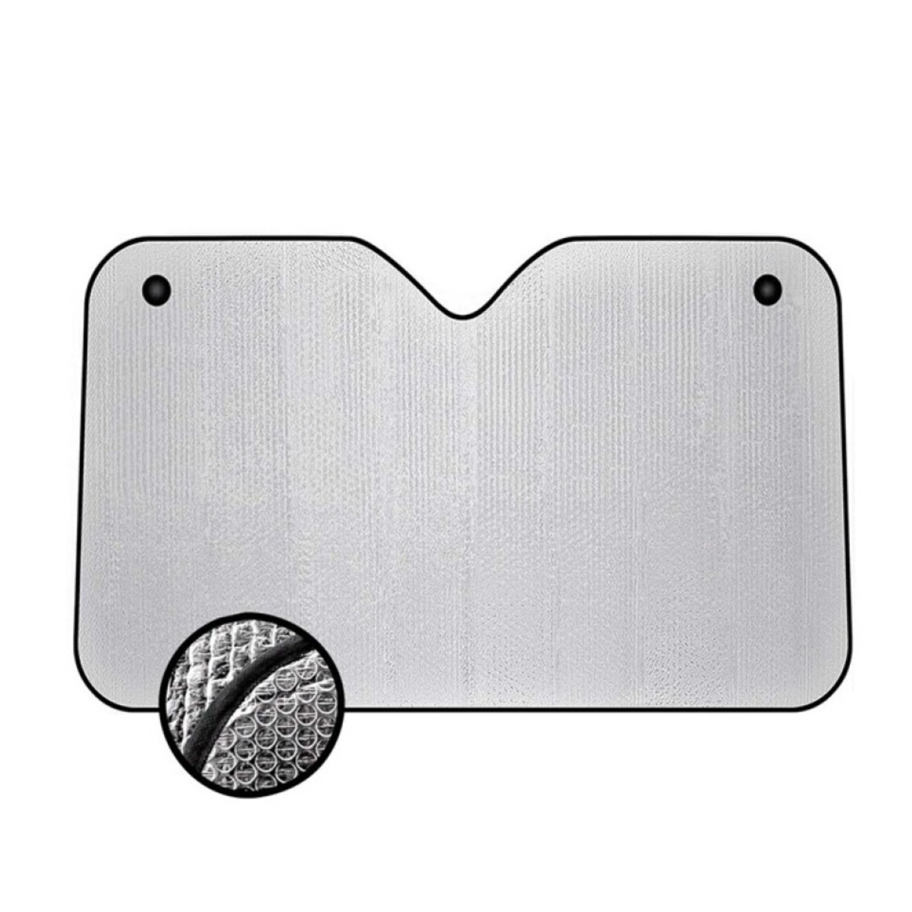 Auto zonnescherm - zilver - aluminium - L70 x B150 cm -