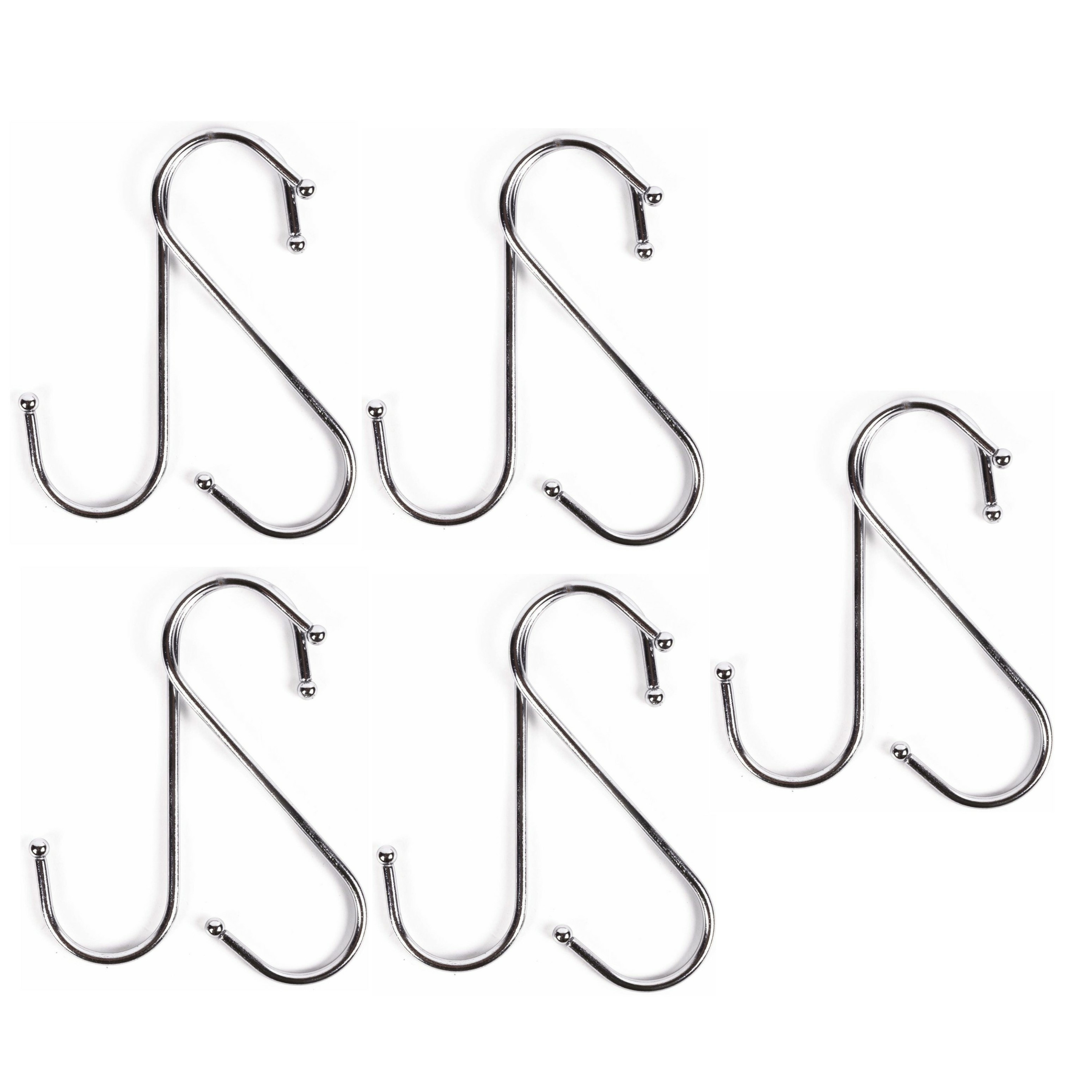 S-haken / ophanghaken - 10-delig - van metaal - 160 mm -