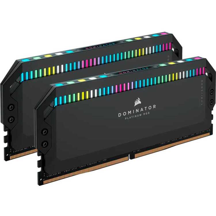 Corsair 32 GB DDR5-7200 Kit werkgeheugen CMT32GX5M2X7200C34, Dominator Platinium, XMP