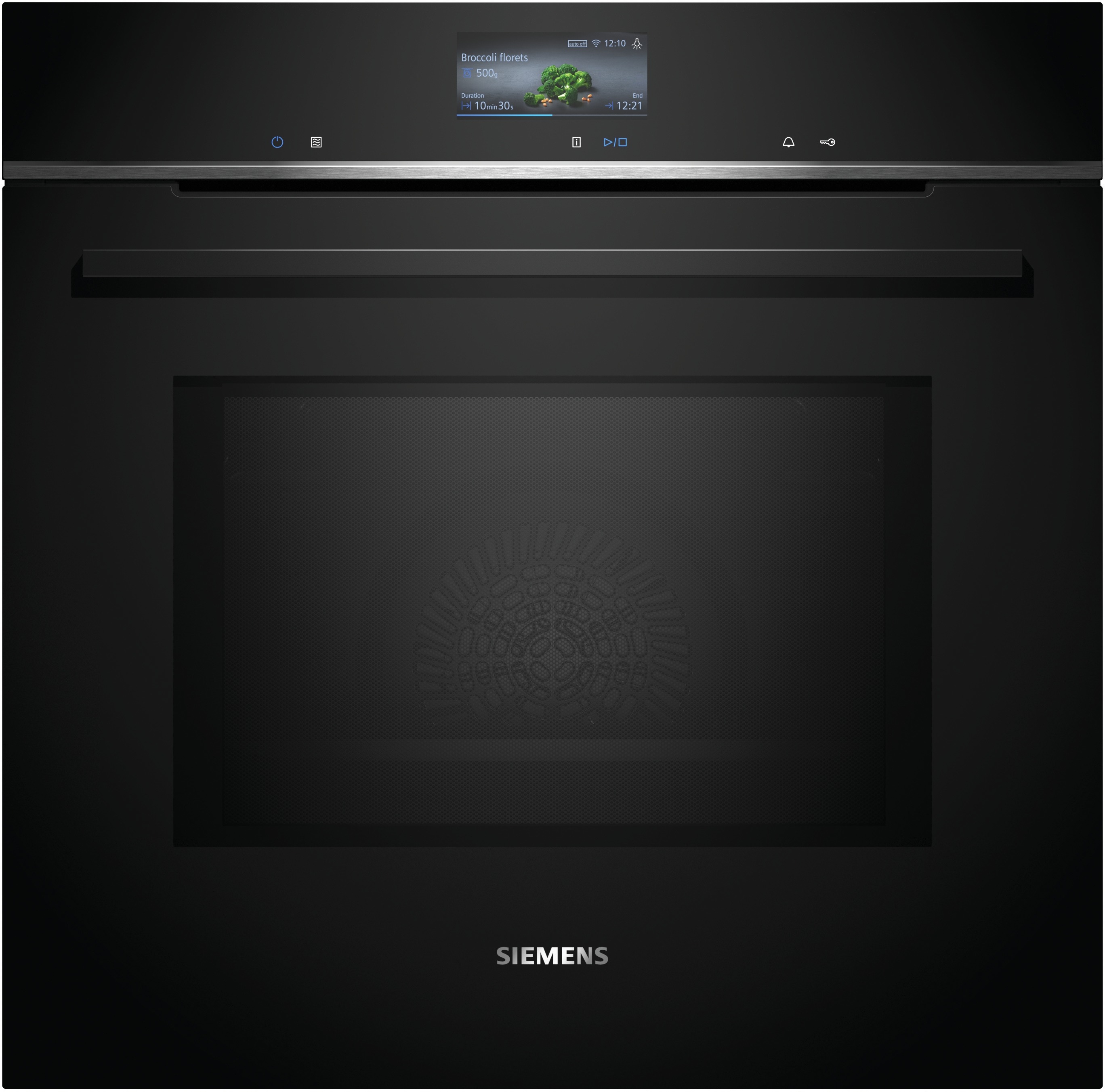 Siemens HM776GKB1 Inbouw oven met magnetron Zwart