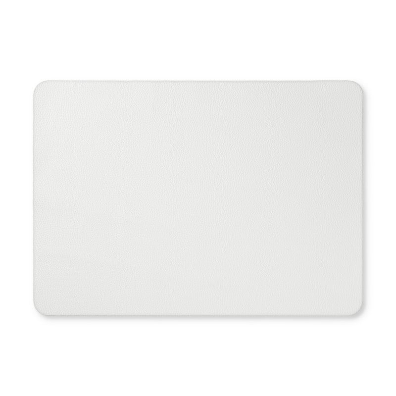 Placemat PU leer - crème - 33x46 cm