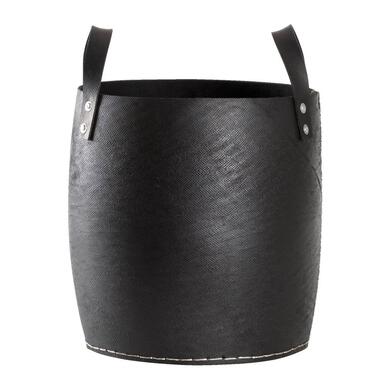 Mand Ruben - zwart - 37xØ35 cm - Leen Bakker