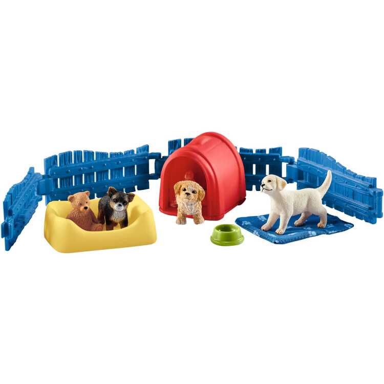 Schleich Farm World - Puppy huis speelfiguur