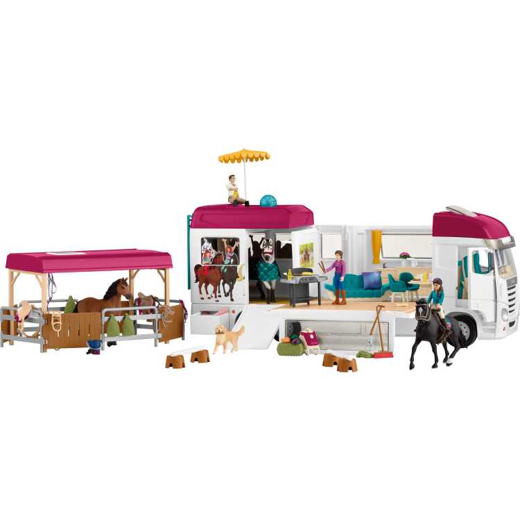 Schleich Horse Club - Paardenvrachtwagen speelgoedvoertuig