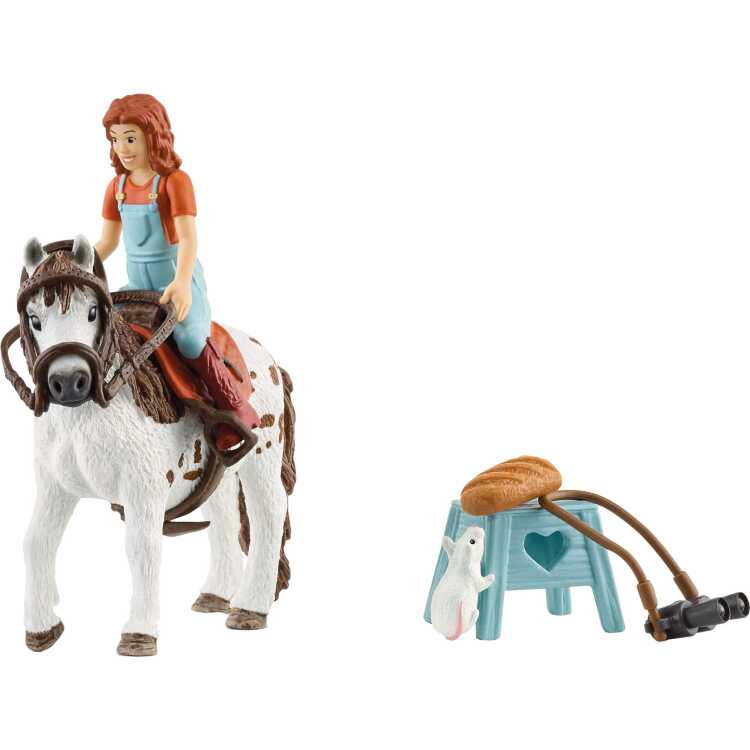 Schleich Horse Club - Mia & Spotty speelfiguur