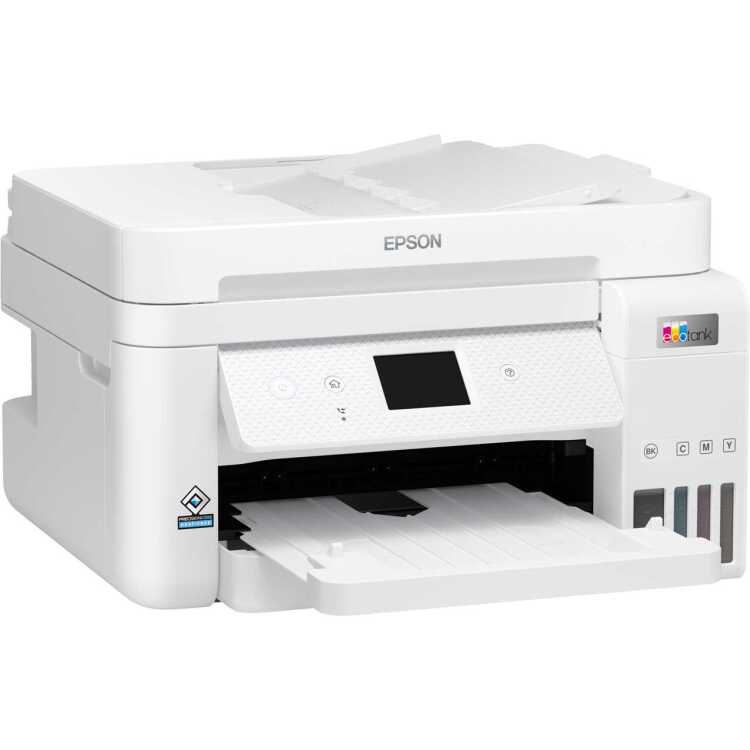 Epson EcoTank ET-4856 A4 multifunctionele Wi-Fi-printer met inkttank all-in-one printer Scannen, Kopiëren, Faxen, LAN, Wi-Fi, inclusief tot 3 jaar inkt