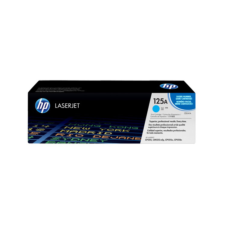 HP 125A cyaan LaserJet tonercartridge (CB541A) toner Cyaan
