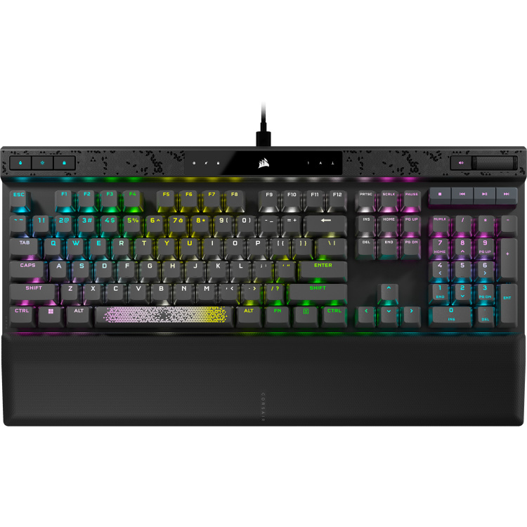 Corsair K70 MAX RGB Magnetisch-mechanisch Gamingtoetsenbord gaming toetsenbord