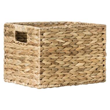 Mand Jaap - naturel - 30x25x22 cm - Leen Bakker