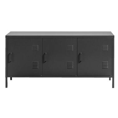 Dressoir Viborg - zwart - 59,5X120X40 cm - Leen Bakker