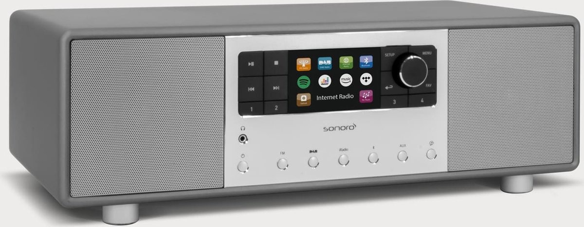 Sonoro Primus Hybride radio Zwart