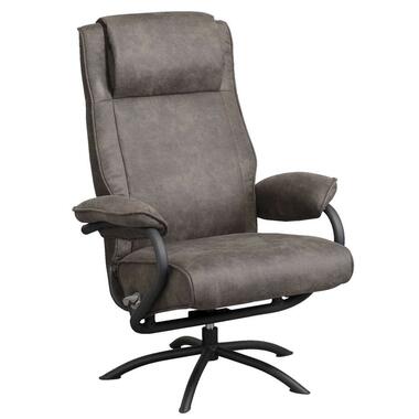 Relaxfauteuil Vincent - antraciet - Leen Bakker