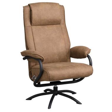 Relaxfauteuil Vincent - taupe - Leen Bakker