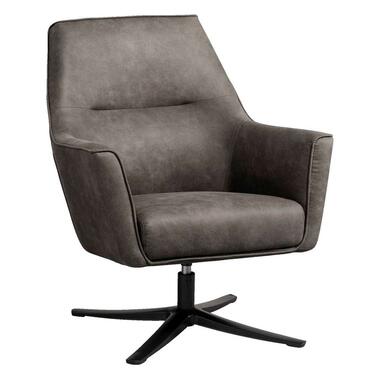 Fauteuil Nilesto - antraciet - Leen Bakker