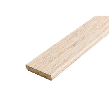 Plakplint E-Motion - bruin - 240x2,2x0,3 cm - Leen Bakker