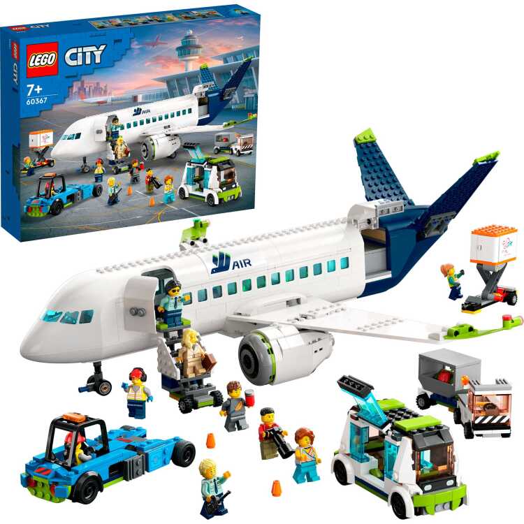 LEGO City - Passagiersvliegtuig constructiespeelgoed 60367