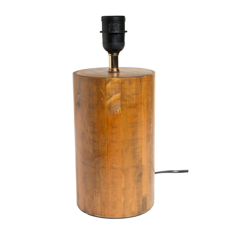 Lampvoet Pinewood - bruin - ø13.7x32 cm