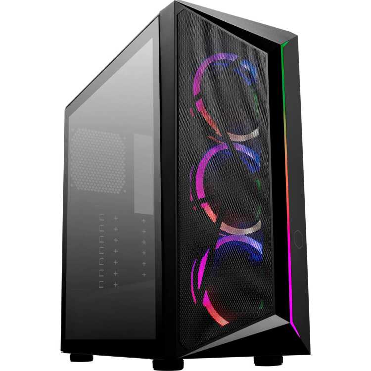 Cooler Master CMP 510 ARGB tower behuizing Window-Kit