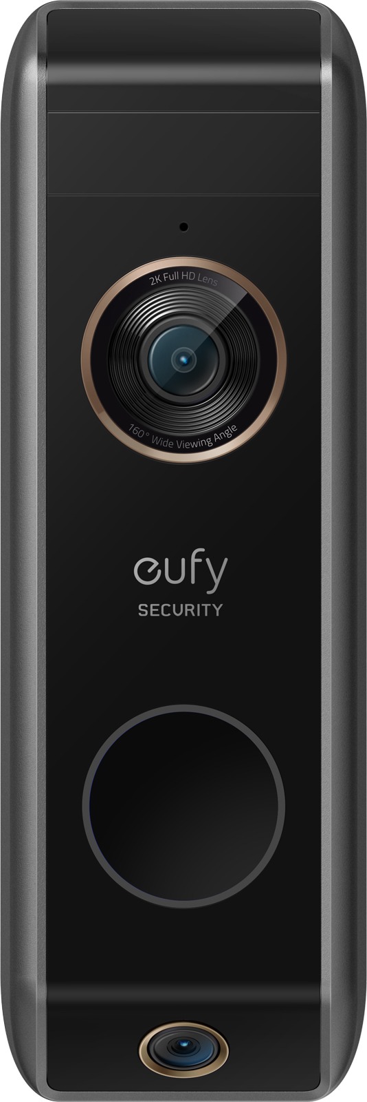 Anker Eufy Video Doorbell Dual (2K Battery-Powered) add on Doorbell Slimme deurbel Zwart