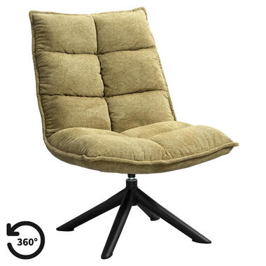Fauteuil Clayton - lime - Leen Bakker