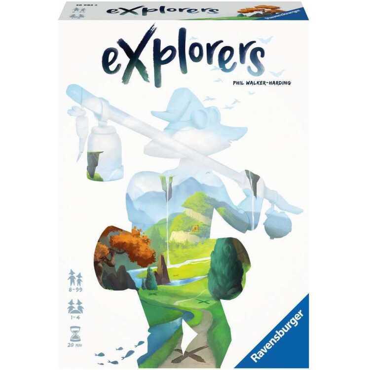 Ravensburger Explorers bordspel Engels, 1 - 4 spelers, 20 - 30 minuten, Vanaf 8 jaar