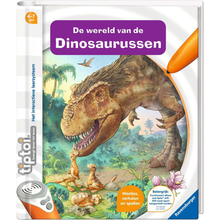 Ravensburger Tiptoi - De wereld van de dinosaurussen leerboek