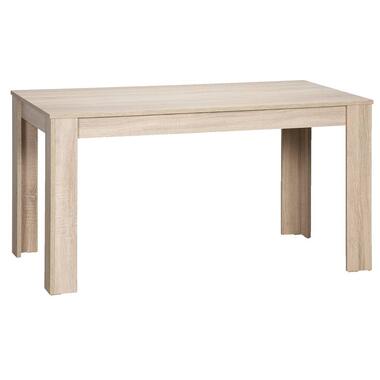 Eetkamertafel Sepp - eikenkleur - 75x120x80 cm - Leen Bakker