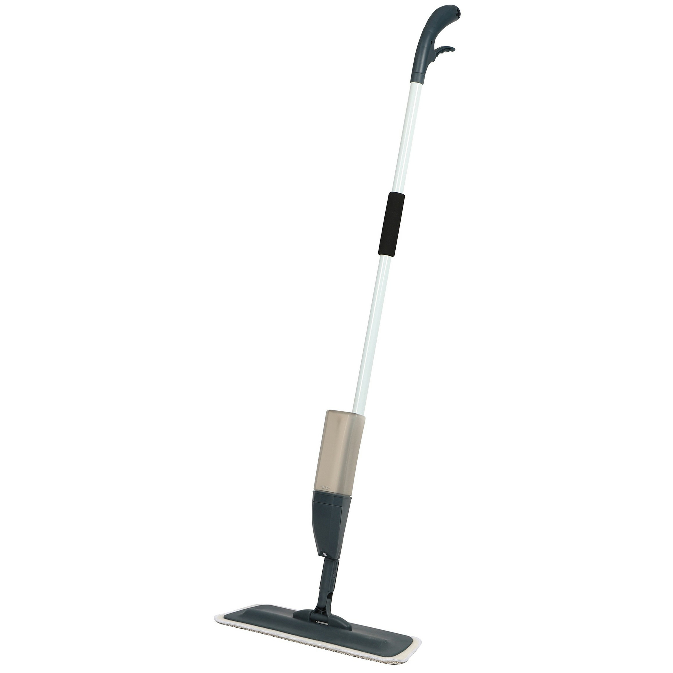 Schoonmaak/dweilen vloermop met telescoopsteel - uitschuifbaar 85 tot 120 cm -