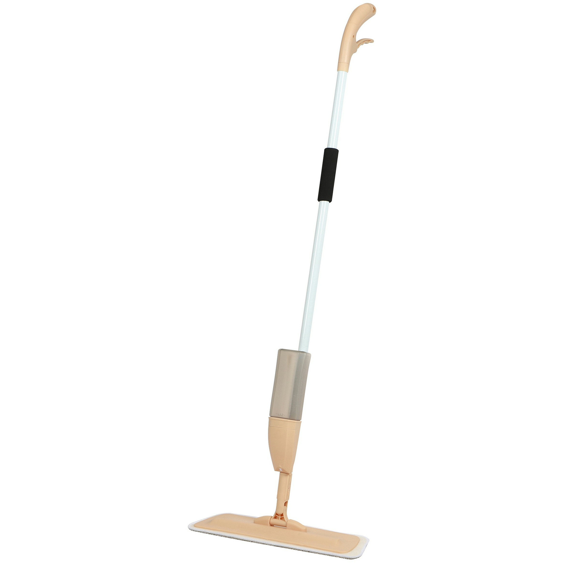 Schoonmaak/dweilen vloermop met telescoopsteel - uitschuifbaar 85 tot 120 cm -