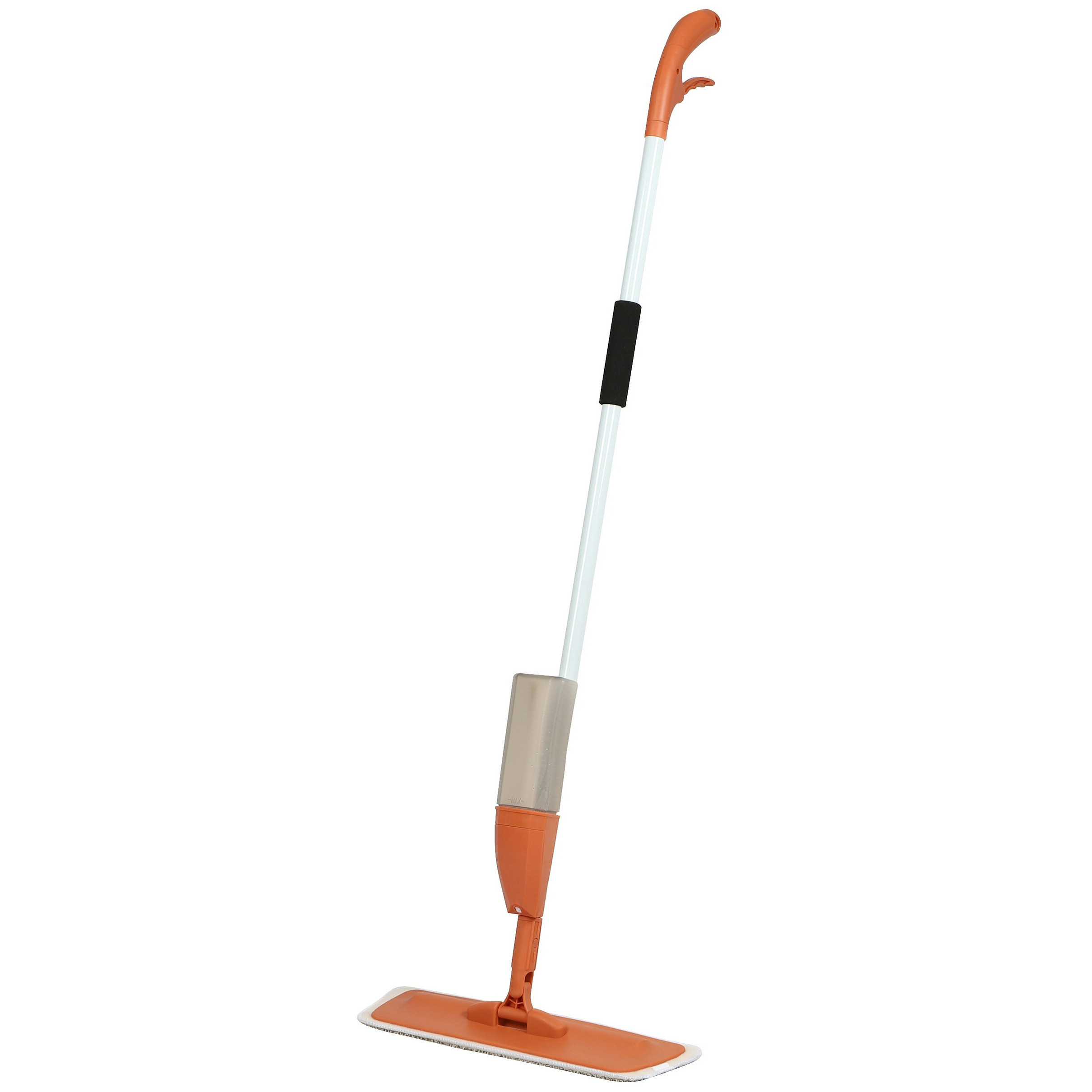 Schoonmaak/dweilen vloermop met telescoopsteel - uitschuifbaar 85 tot 120 cm -