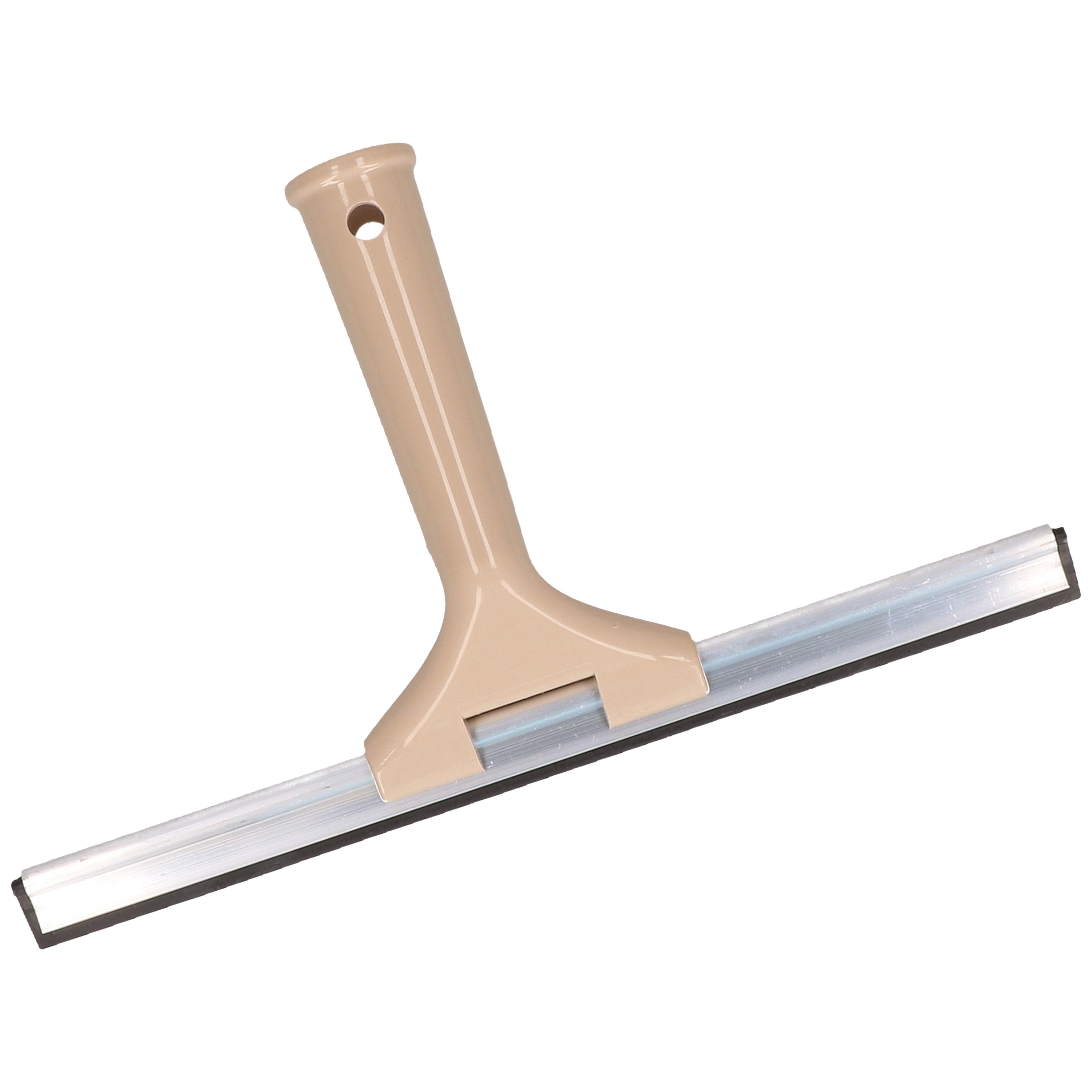 Raamwisser/raamtrekker - kunststof handvat - beige - 25 cm breed -