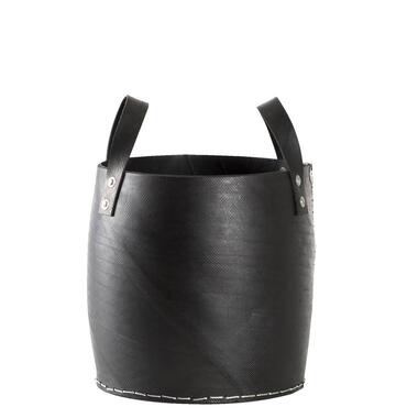 Mand Ruben - zwart - 30xØ30 cm - Leen Bakker