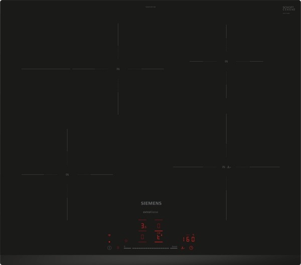 Siemens EH631HFC1M EXTRAKLASSE Inductie inbouwkookplaat Zwart