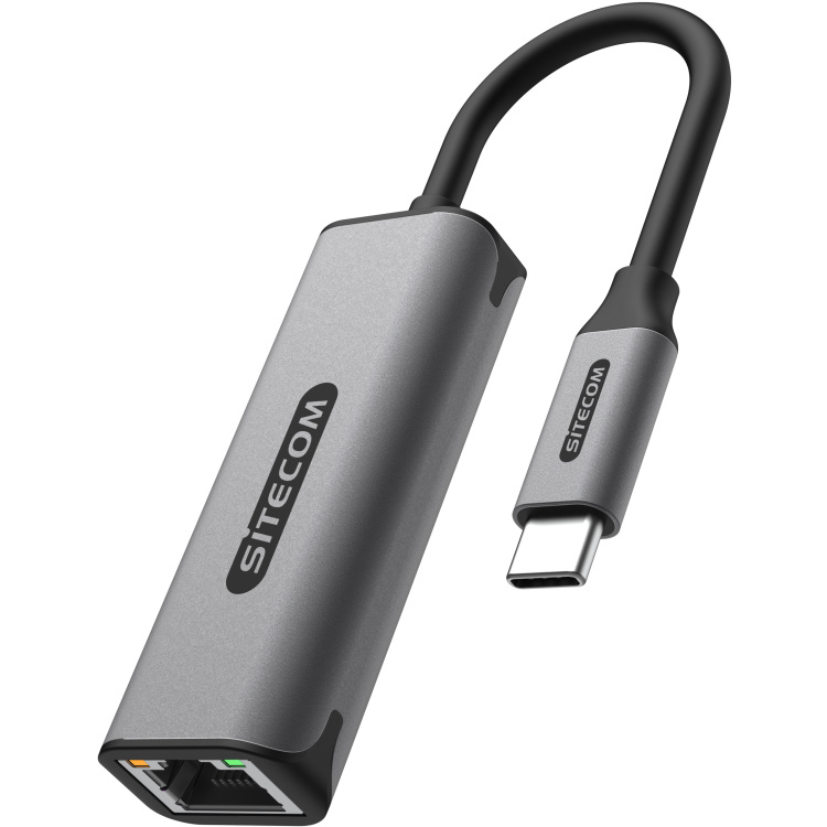 Sitecom USB-C naar Ethernet 2.5 Gigabit adapter 0,15 meter