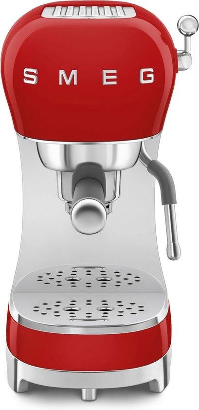 Smeg ECF02RDEU Espresso apparaat Rood