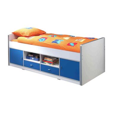 Vipack kajuitbed Bonny - blauw - 78,5x97,5x207 cm - Leen Bakker