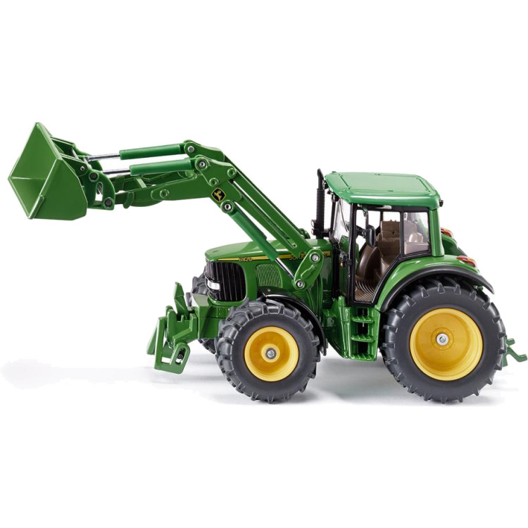 SIKU Farmer - John Deere met voorlader modelvoertuig Schaal 1:32