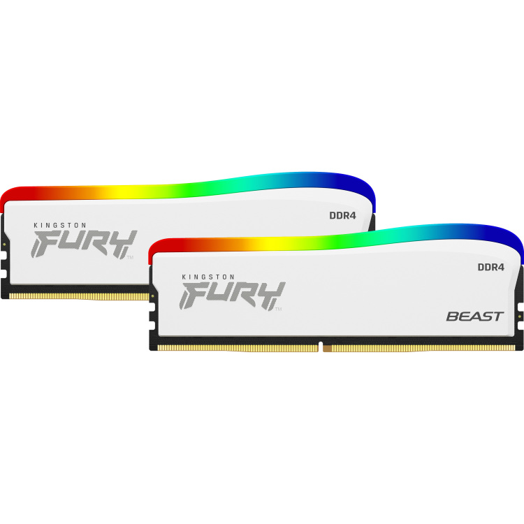 Kingston FURY 16 GB DDR4-3600 Kit werkgeheugen KF436C17BWAK2/16, Beast RGB Special Edition, XMP 2.0