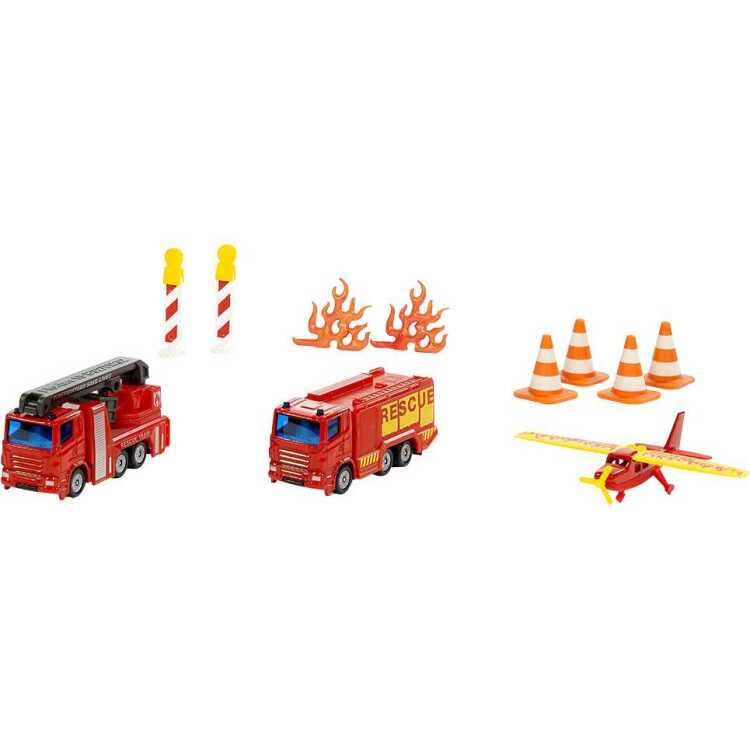 SIKU Super - Brandweer cadeauset speelgoedvoertuig