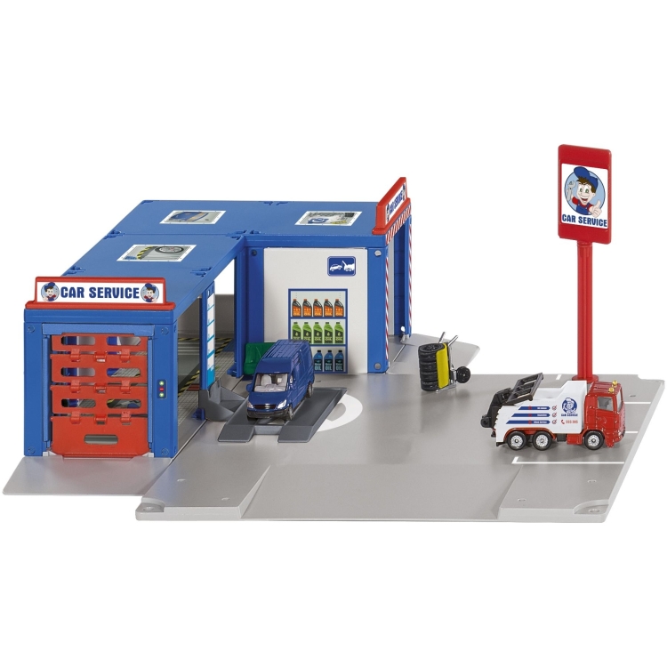 SIKU World - Set Werkplaats speelset Schaal 1:50