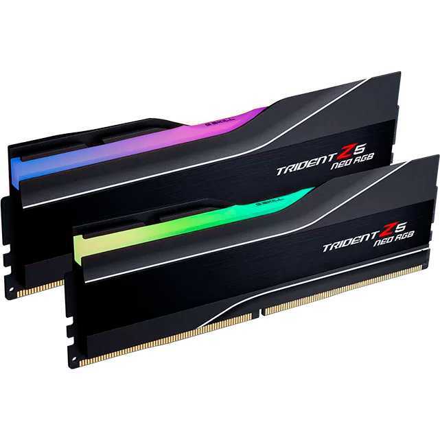 G.Skill 48 GB DDR5-6400 Kit werkgeheugen F5-6400J3239F24GX2-TZ5NR, Trident Z5 NEO RGB, EXPO