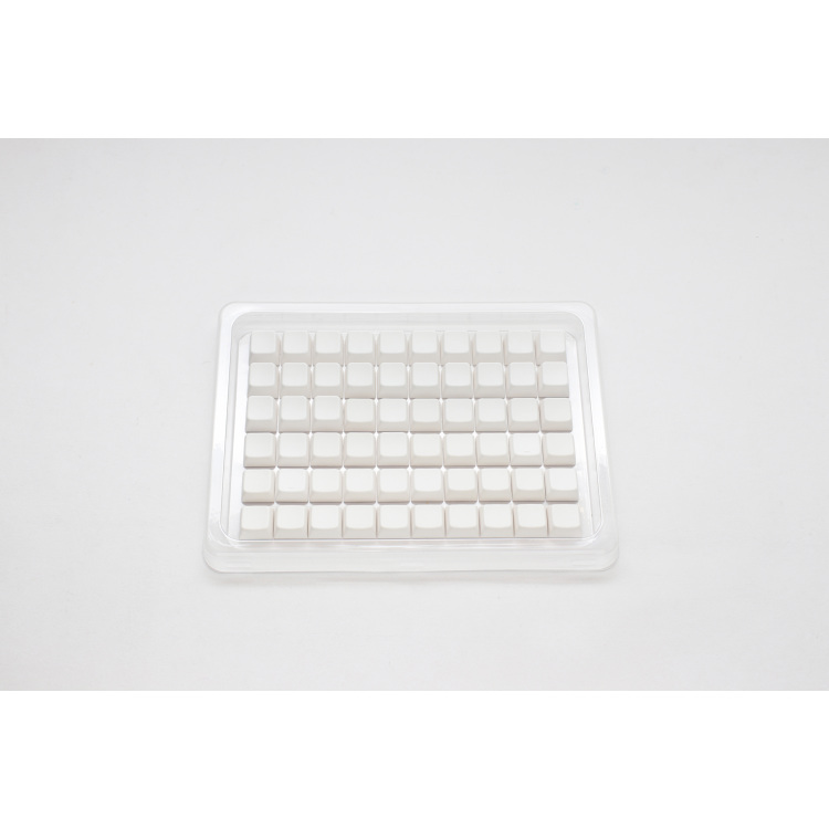 Ducky Blank white keycaps keycaps 132 stuks, MDA Profile