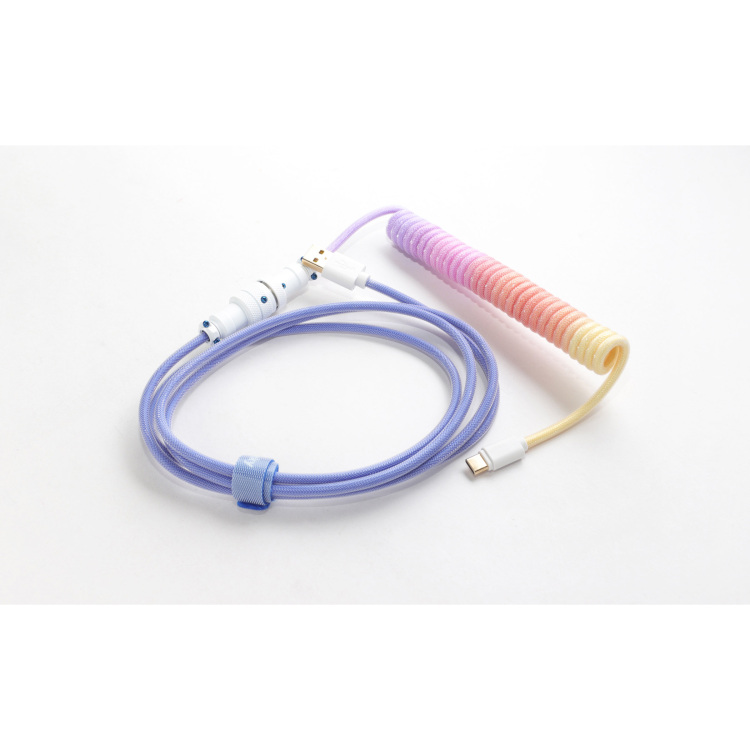 Ducky Coiled Cable V2 - Afterglow kabel