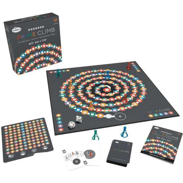 THINK FUN ThinkFun Prime Climb bordspel Nederlands, 2 - 4 spelers, 20 minuten, Vanaf 10 jaar