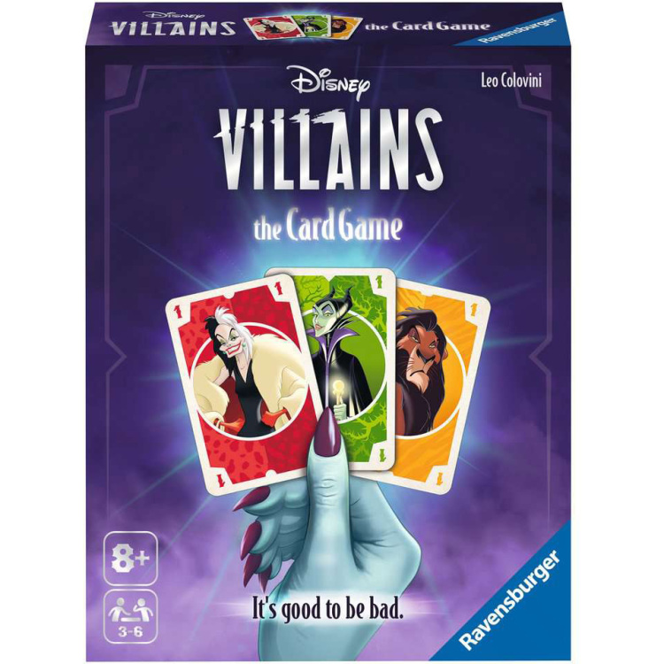 Ravensburger Disney Villains kaartspel kaartspel Nederlands, 3 - 6 spelers, 15 minuten, Vanaf 8 jaar